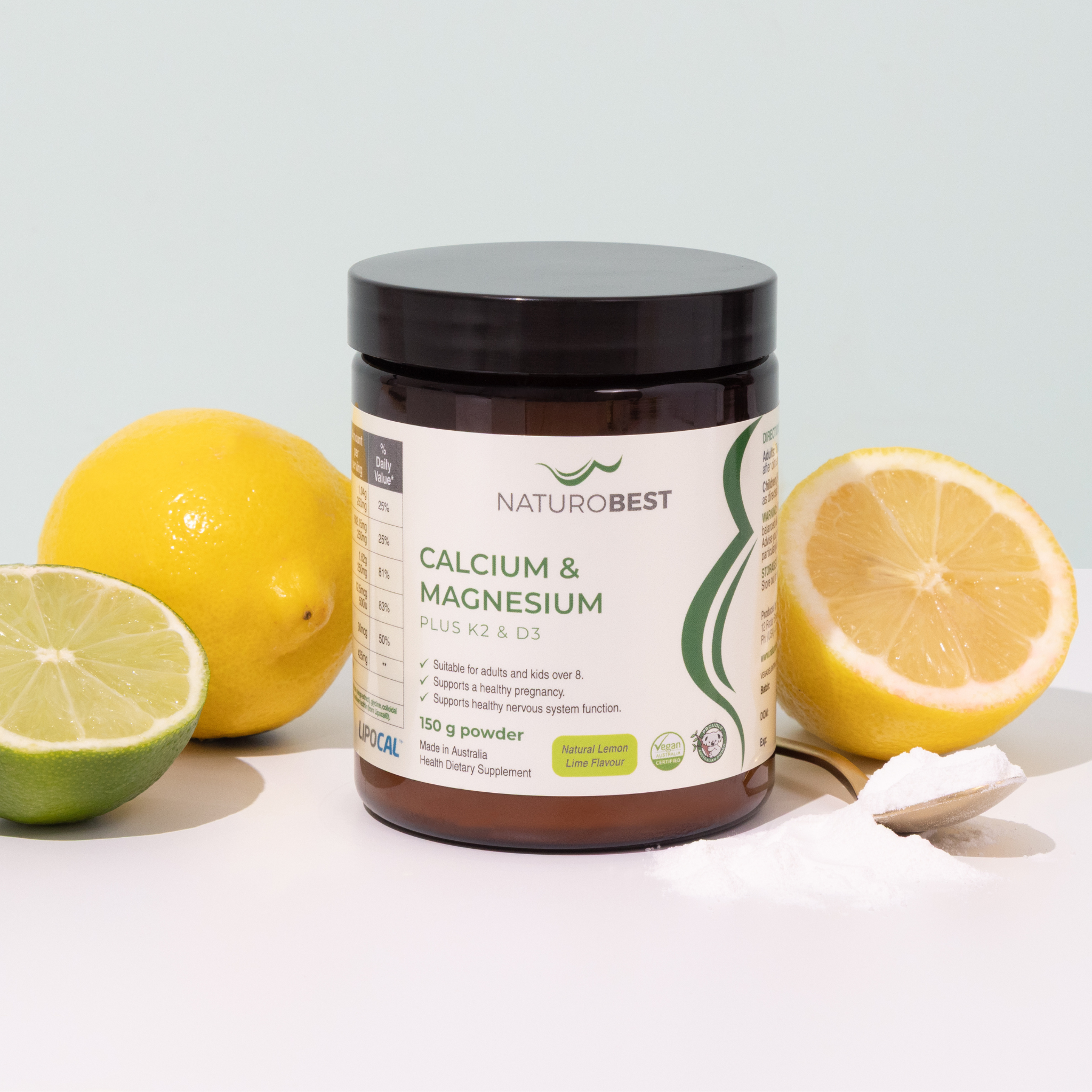 Calcium & Magnesium Plus K2 & D3 | US Label | 20% Off!