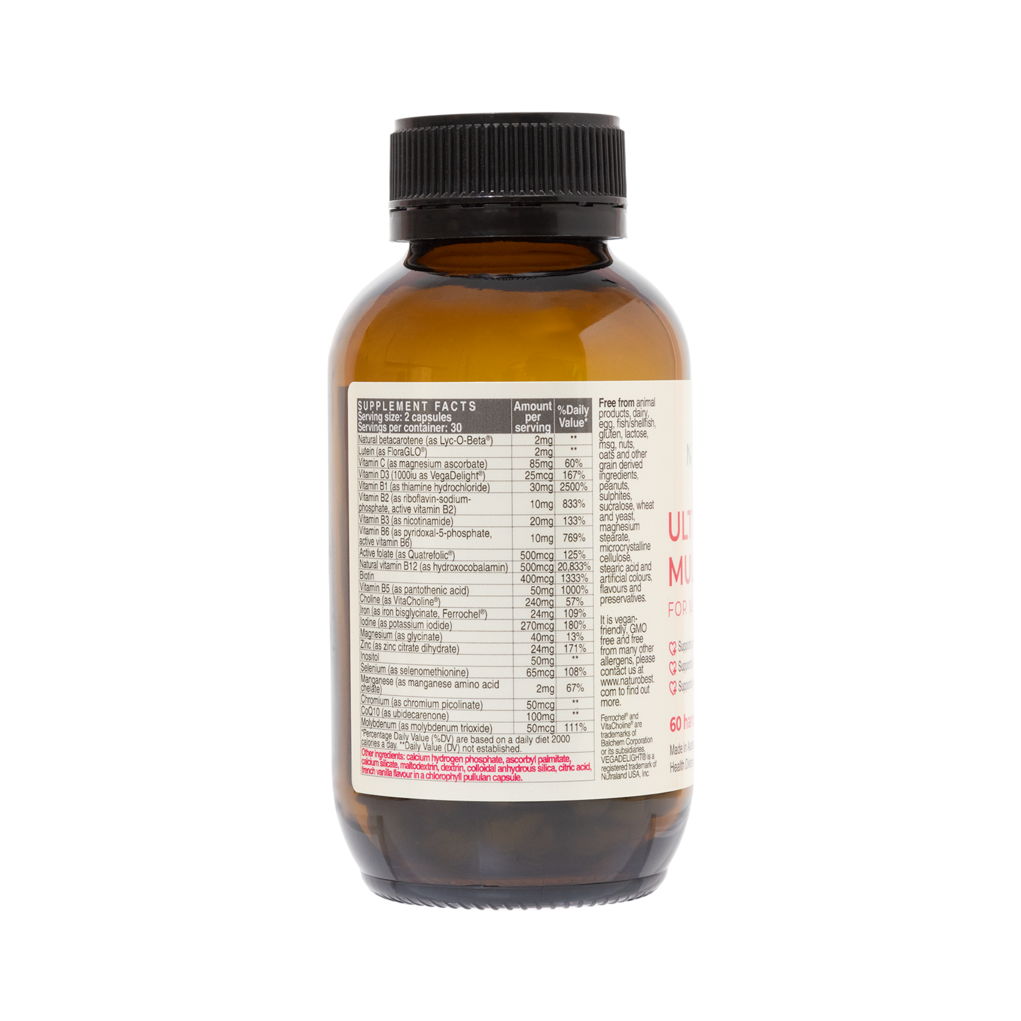 Ultimate Multi For Women |  Preconception Multi | US Label | 20% Off!