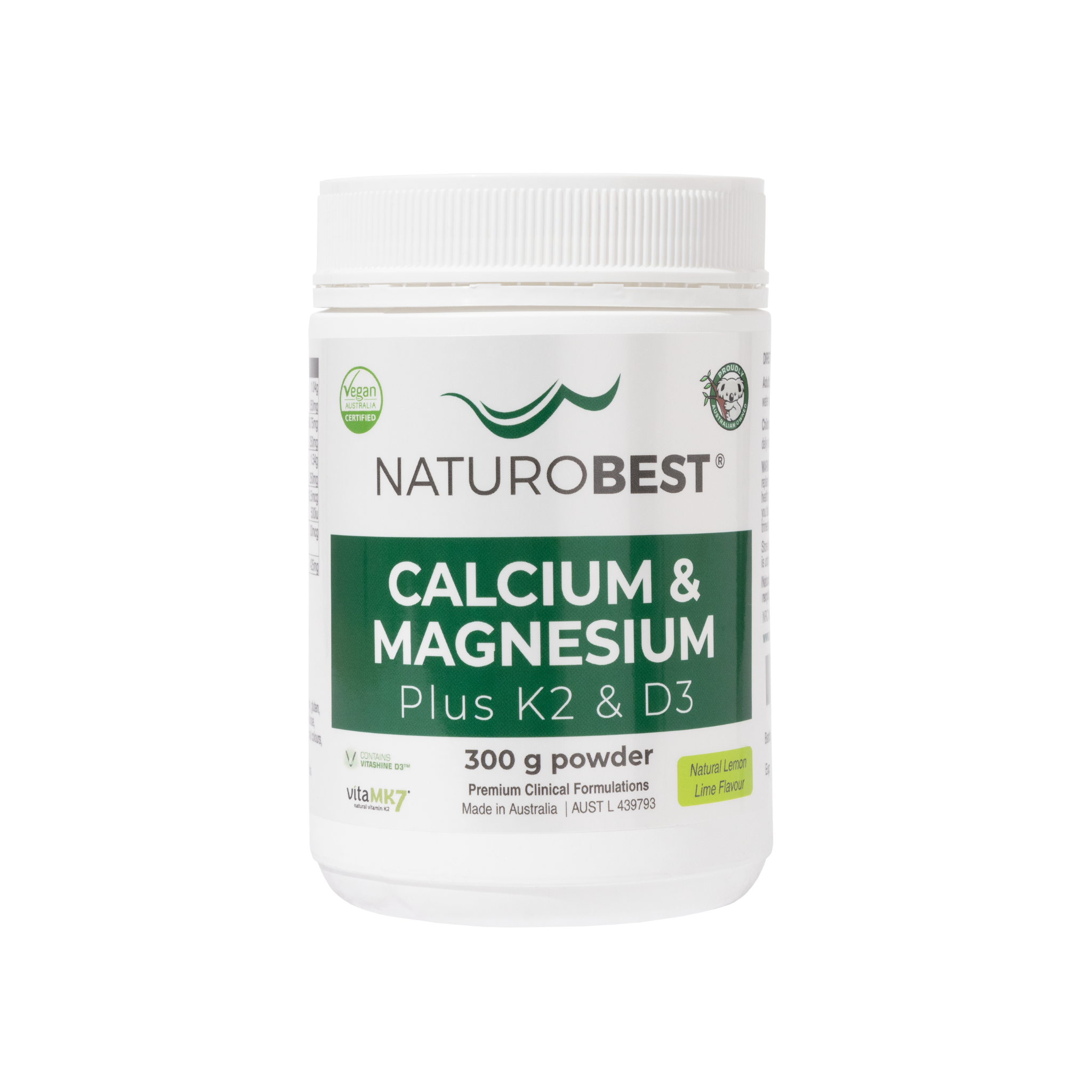 Calcium & Magnesium Plus K2 & D3 300gms - Carton | Expires June 2028