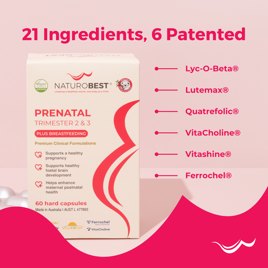 Prenatal Trimester 2 & 3 Plus Breastfeeding | Pregnancy & Breastfeeding Vitamins