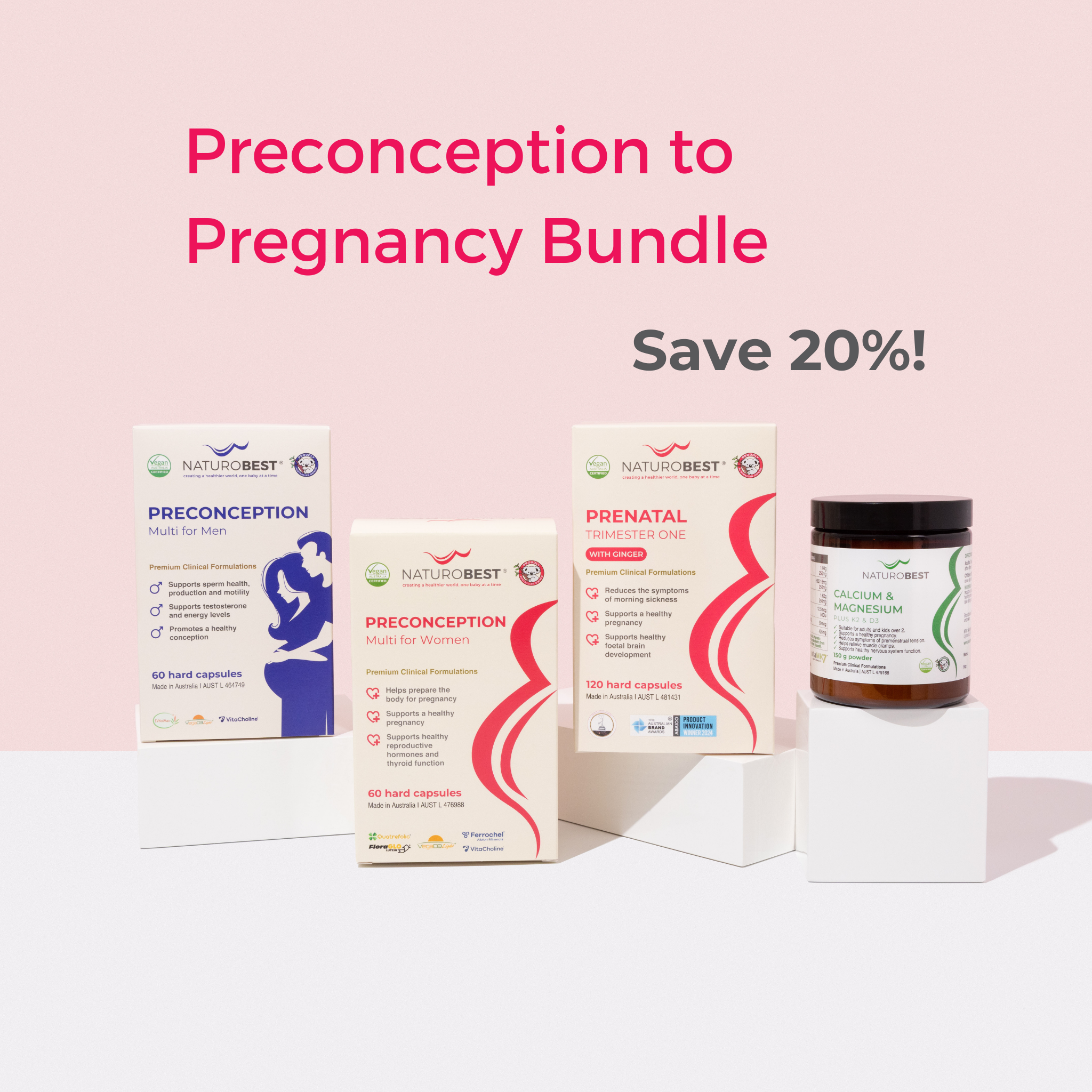Preconception to Pregnancy Bundle | Save 20%!