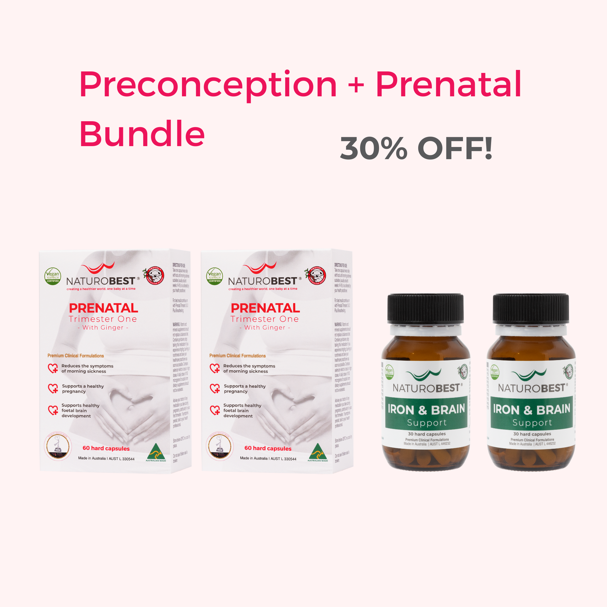 Preconception and Trimester One Bundle